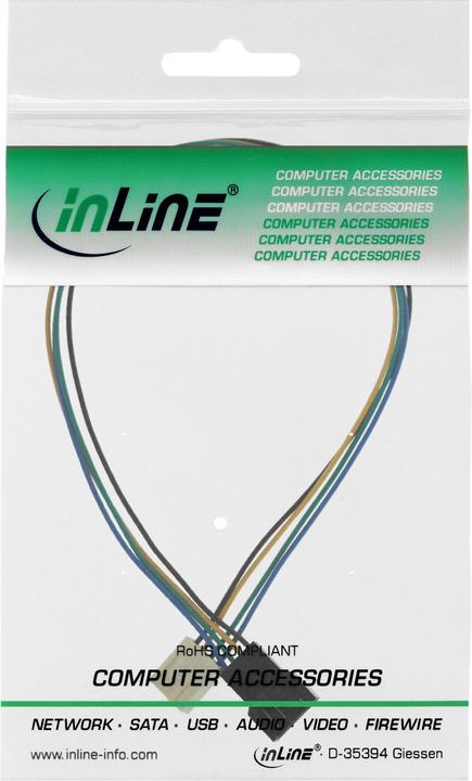 Actual product image InLine Fan cable extension PWM