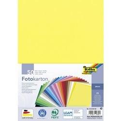 Immagine prodotto Folia Cartoncino fotografico, DIN A4, 300 g/mq, 25 colori assortiti (300 g/m², 50 x)