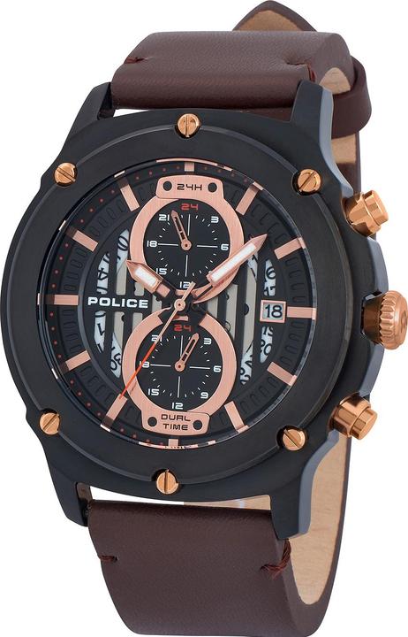 Immagine prodotto Police PL15917JSB.02A Lulworth 47mm 5ATM (Orologio da polso analogico, 47 mm)