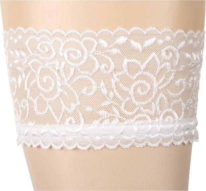 Productafbeelding Cottelli Collection Kousen met kant wit (XL)