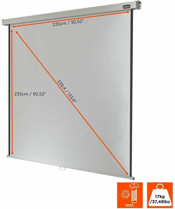 Produktbild Celexon Rollo Professional, Leinwand, 1:1 (131.10", 1:1)