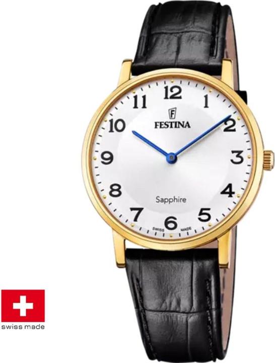 Image du produit Festina Fabriqué en Suisse (Montre analogique, 39 mm)