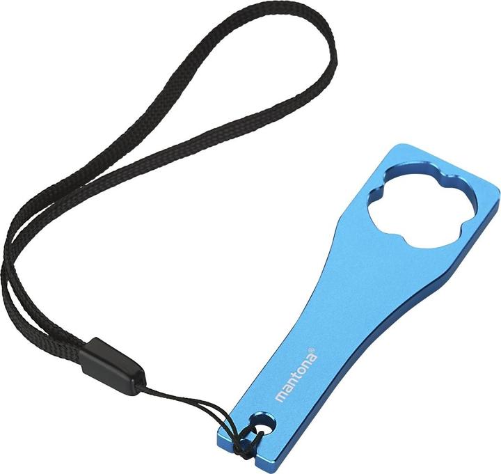 Immagine prodotto mantona Set di viti GoPro + chiave alluminio blu (GoPro HERO8 Black)