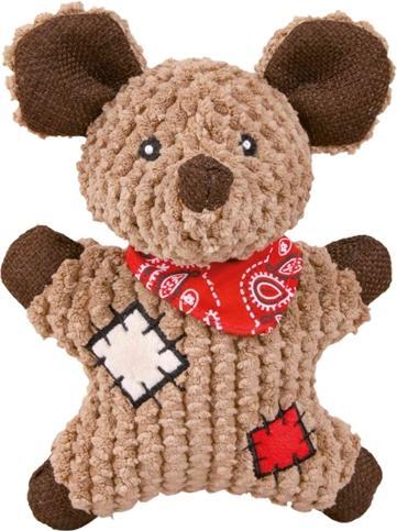 Actual product image Trixie Mouse 19cm with squeaker (Dog chew toy)