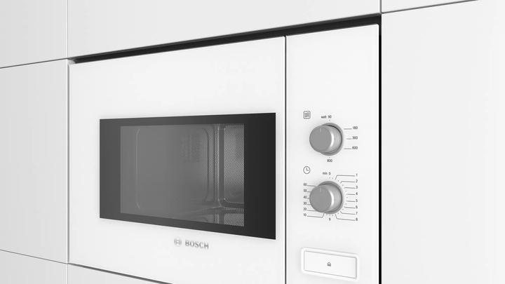 Immagine prodotto Bosch Hausgeräte BFL520MW0 Serie | 4, Microonde da incasso, 60 x 38 cm, bianco (20 l)