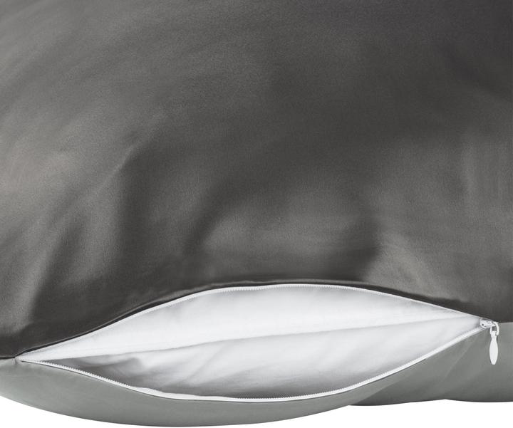 Actual product image Aspero 2x satin pillowcases 40x80 cm Alia - 9067 (Pillowcase, 40 x 80 cm)