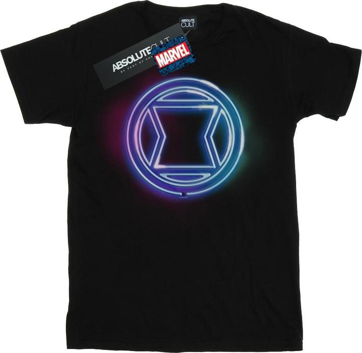 Produktbild Black Widow Neon Logo TShirt (4XL)