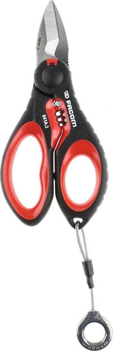 Actual product image Facom Sls Bimaterial Heavy Duty Scissors (16 cm)