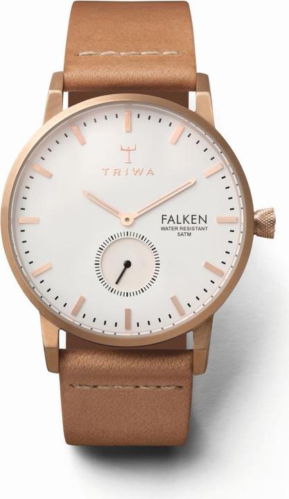 Triwa Rosa Falken Tan Classic (Orologio da polso analogico, 38 mm)