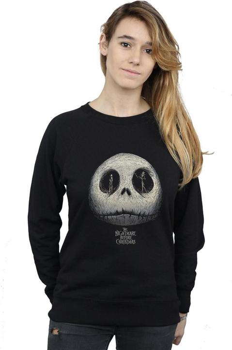 Immagine prodotto Disney Nightmare Before Christmas Jack's Eyes Felpa Donna (L)