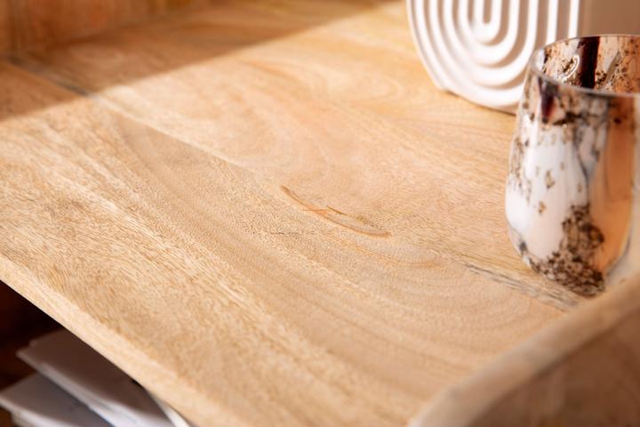 Produktbild FineBuy Nachtkonsole FB98149 Massivholz Braun (50 x 60 x 40 cm)