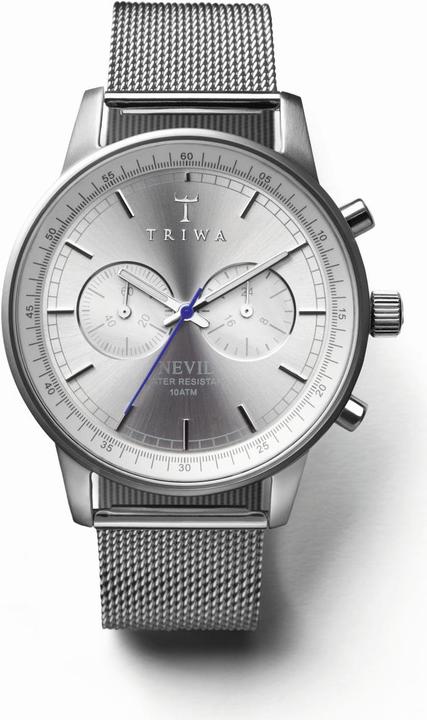 Produktbild Triwa Stirling Nevil Steel Mesh (Analoguhr, Chronograph, 42 mm)