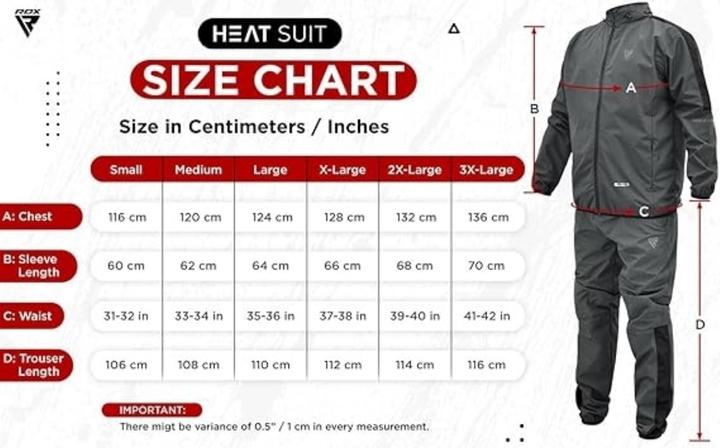 Image du produit Rdx Tenue De Sudation C1 Pour La Perte De Poids
