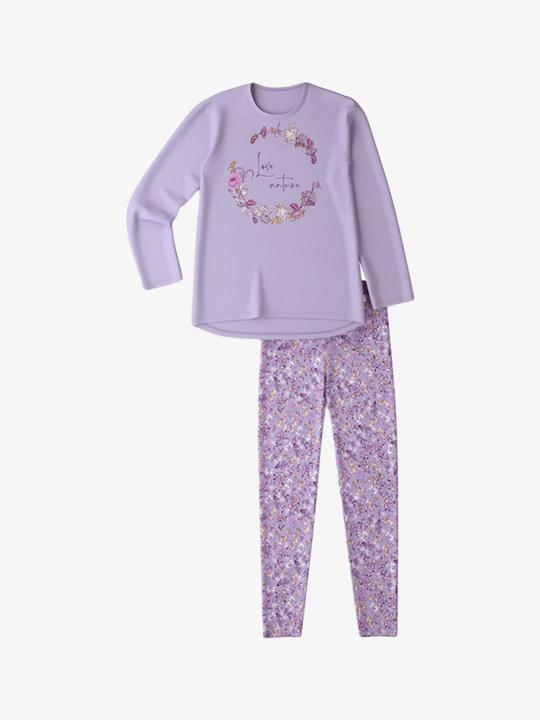 Produktbild Calida Pyjama "Kids Botanic" hellviolett (128)