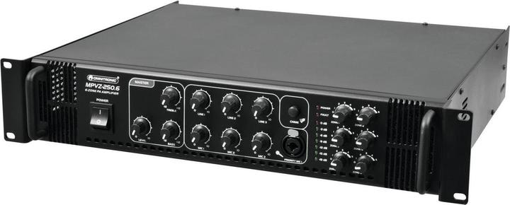 Actual product image Omnitronic MPVZ250.6 Mixing amplifier (Amplifier)
