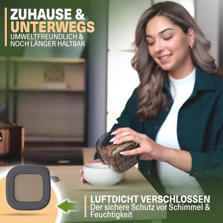 Produktbild Viwares 12er Set Vorratsdosen (0.55 l)