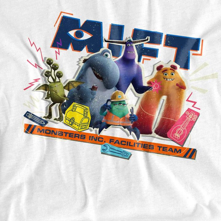 Immagine prodotto Monsters at Work Monsters Inc Facilities Team Maglietta Adulto Unisex (S)