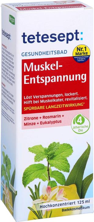 Actual product image Tetesept Bath Muscle relaxation 125 ml (125 ml, Bath oil)