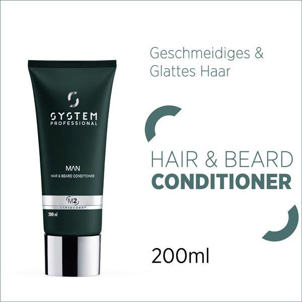 Produktbild System Professional Man - Hair & Beard Conditioner (200 ml)
