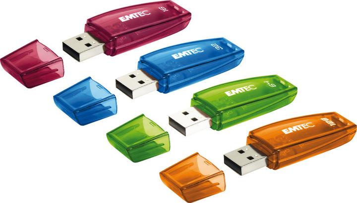 Produktbild Emtec C410 Color Mix (16 GB, USB-A, USB 2.0)