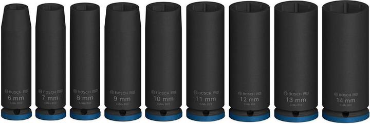 Produktbild Bosch Professional Zubehör PRO Impact (6 mm, 7 mm, 8 mm, 9 mm, 10 mm, 11 mm, 12 mm, 13 mm, 14 mm)