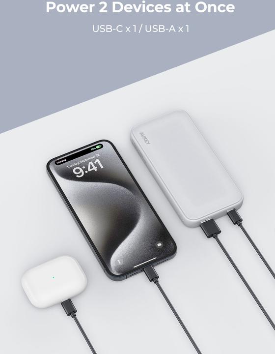 Immagine prodotto Aukey Spark Go Plus (10000 mAh, 22.50 W, 37 Wh)