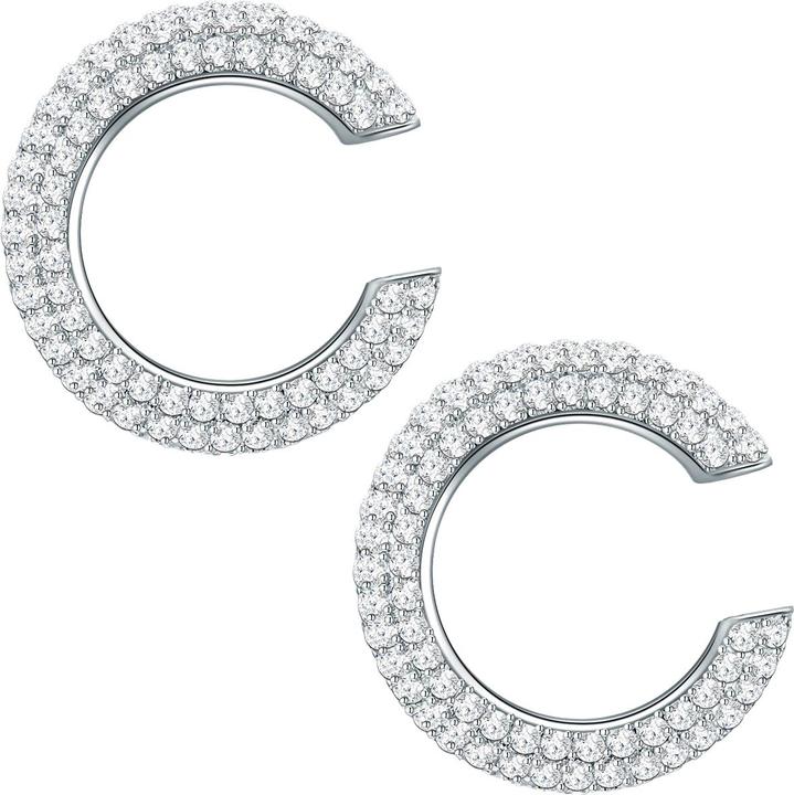 Image du produit Lulu & Jane Femmes laiton zircon argent - 29569 (Laiton)
