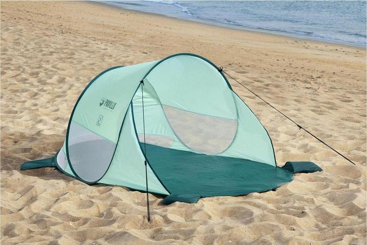 Produktbild Bestway 68107 Strandzelt (Strandzelt + Strandmuschel, 1.12 kg, 2 Personen)
