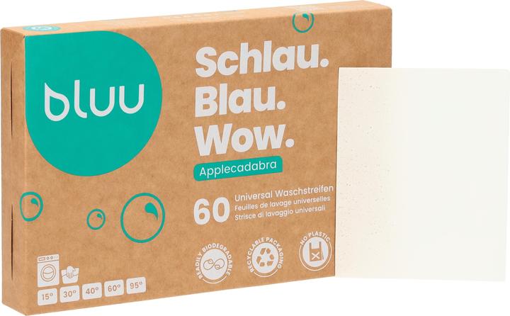 bluu Waschstreifen Applecadabra (60 Waschgänge, Waschtücher)