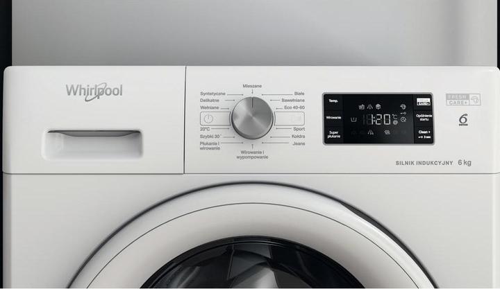 Actual product image Whirlpool FFB 6238 W PL (6 kg, Left)