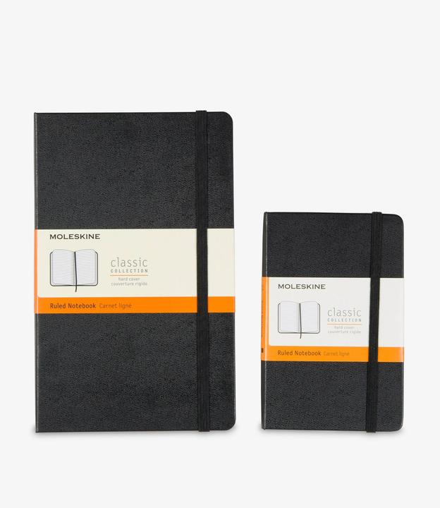 Productafbeelding Moleskine Notebook Klassiek Groot (A5, Rijen, Hardcover)