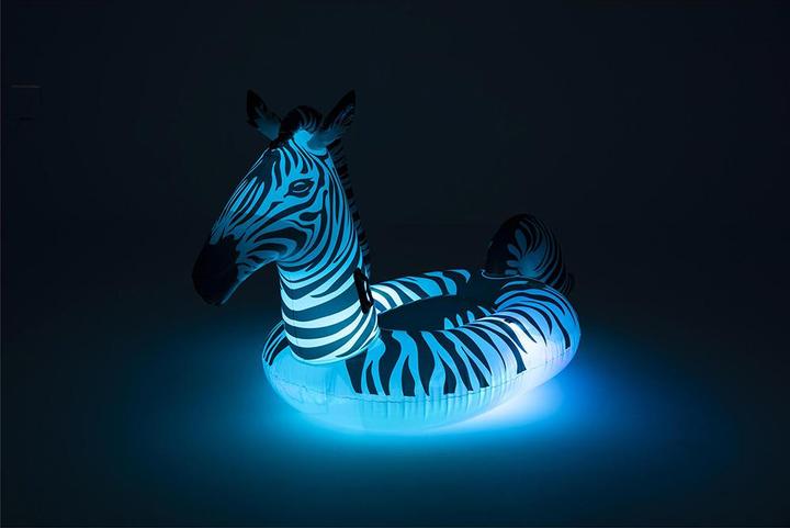 Actual product image Bestway Zebra Float Lights n' Stripes