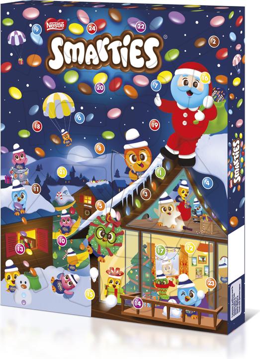 Produktbild Nestlé Adventskalender Schokolade Smarties (335 g)