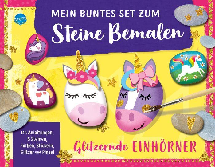 Immagine prodotto Set per dipingere le pietre? Unicorno glitterato