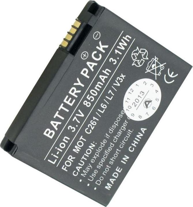 Immagine prodotto Motorola Batteria C261, K1, L2, L6, L7, V3x, BK60, SNN5781A, SNN5768, BC60, SNN5768A