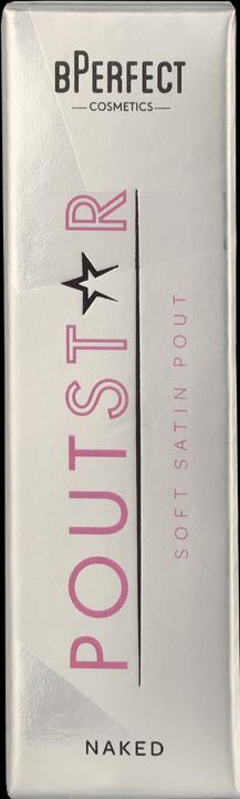 Actual product image BPerfect Cosmetics Make-Up Unisex Poutstar Satin Lipstick #Naked 3.5 Gr (Neutral, Nude)