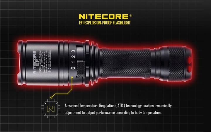 Image du produit Nitecore EF1 (15.22 cm, 830 lm)