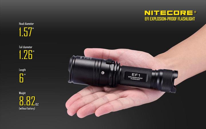 Image du produit Nitecore EF1 (15.22 cm, 830 lm)