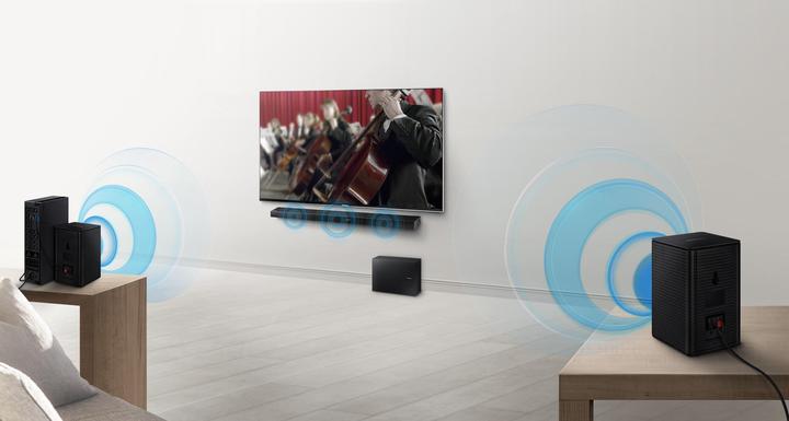 Produktbild Samsung SWA-8000S - Soundbar Wireless Rear Kit (160 W, 2.0 Kanal)