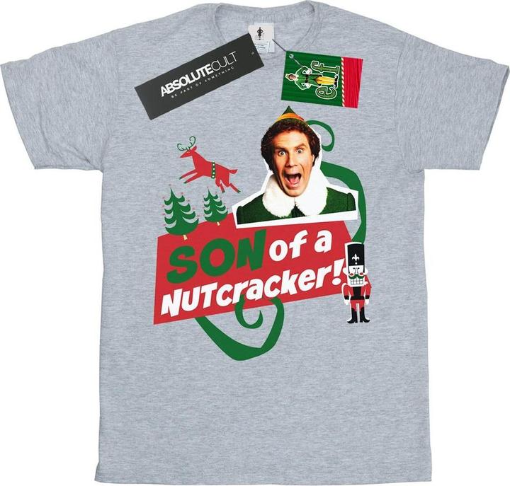 Produktbild Elf Son Of A Nutcracker Boyfriend Fit TShirt (XL)