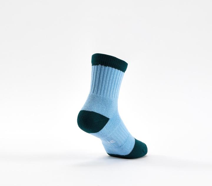 Produktbild Decathlon Kids' High Sports Socks RS 500 Tri-Pack - White/Blue (31, 34)