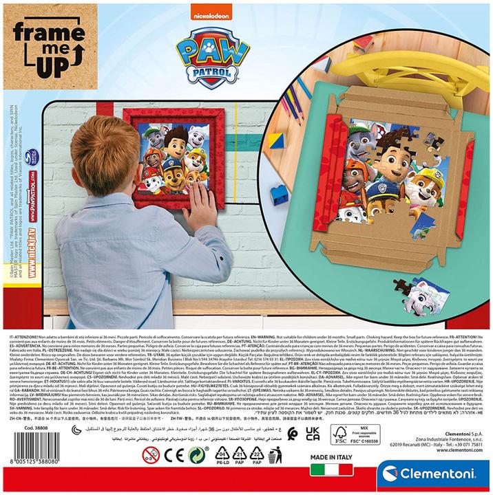 Image du produit Clementoni Puzzle 60el Frame me up Psi Patrol (38808) (60 pièces)