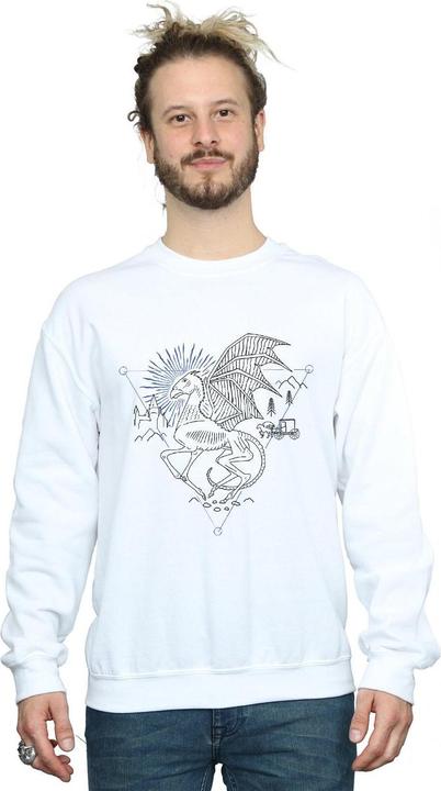 Actual product image Mens Thestral Line Art Sweatshirt (S)