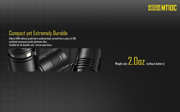 Produktbild Nitecore Mt10c (9.12 cm, 920 lm)