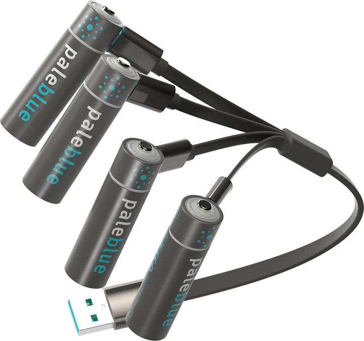 Produktbild Pale Blue 4er Pack AA (4 Stk., AA, 1560 mAh)
