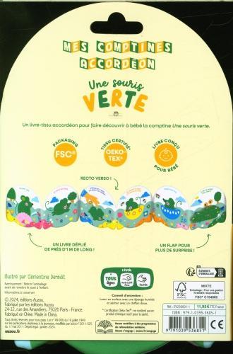 Actual product image Auzou France Une souris verte (French, Dérodit Clémentine, 2024)