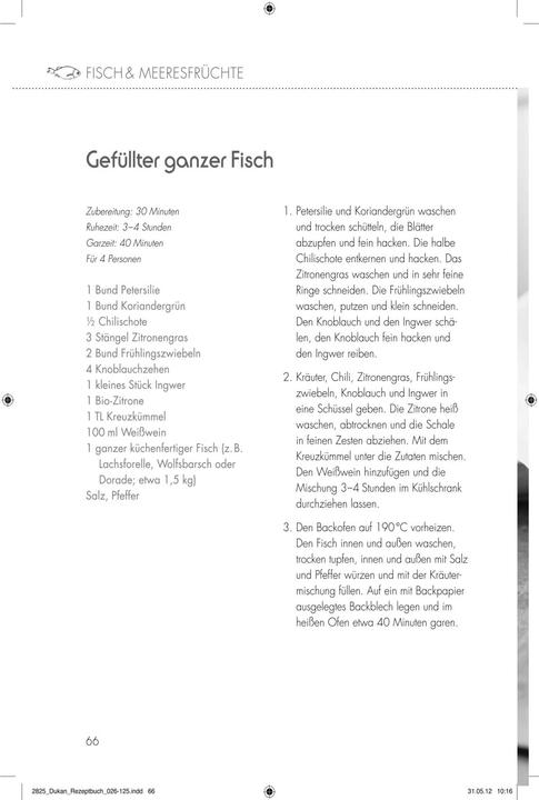 Produktbild Das Dukan Diät Kochbuch (Deutsch, Pierre Dukan, 2023)