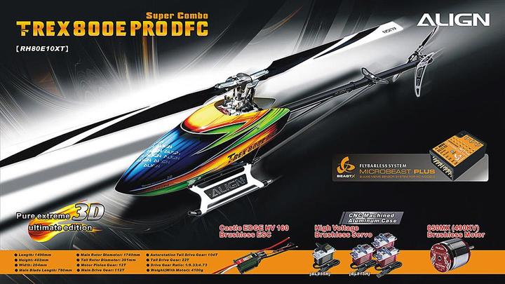 Image du produit Align T-Rex 800e Pro Dfc