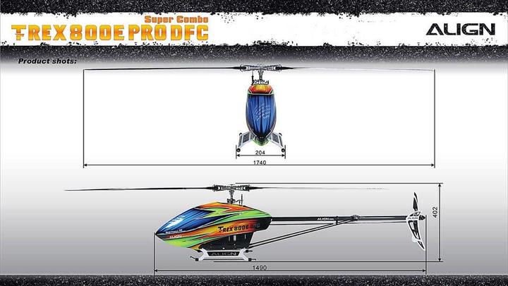 Image du produit Align T-Rex 800e Pro Dfc