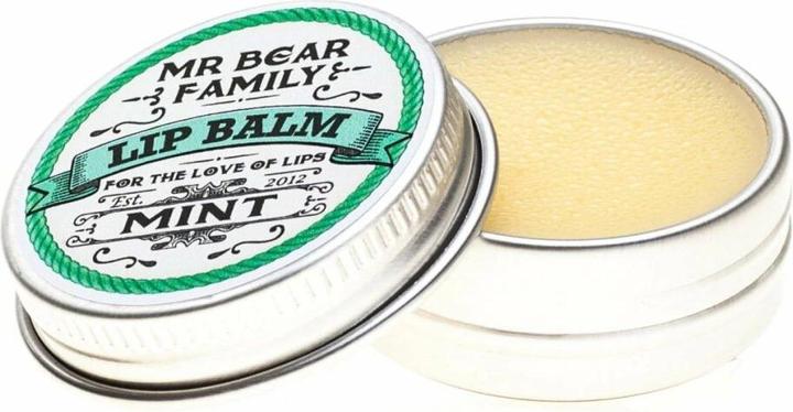 Actual product image Mr. Bear Family Lip Balm Mint (Balm, 15 ml)